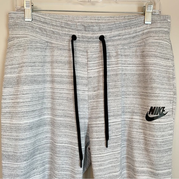 SOLD! Nike Sportswear Mens Advance 15 Knit Jogger Pants Heather Grey Size Large - Picture 2 of 12